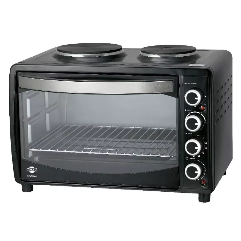 HORNO TOKYO EXACTO 42LTS 3100W CON 2 PLACAS ELECTRICAS