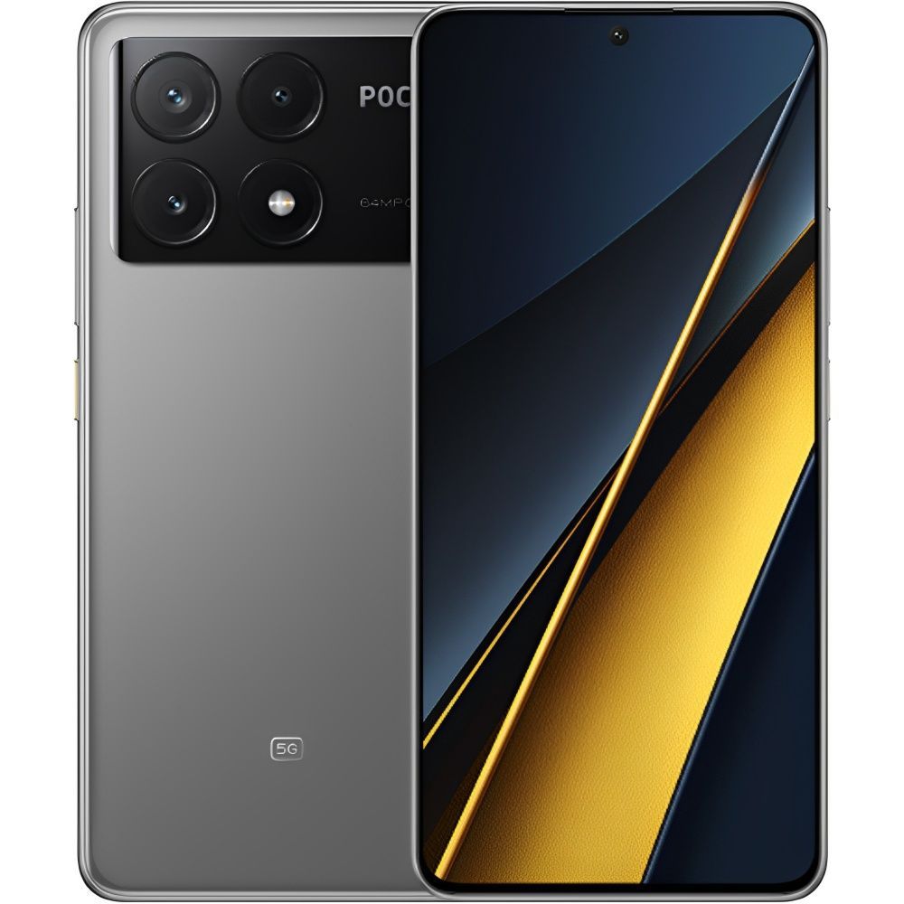 CELULAR XIAOMI POCO X6 PRO DUAL 256GB/8GB RAM 5G GRIS