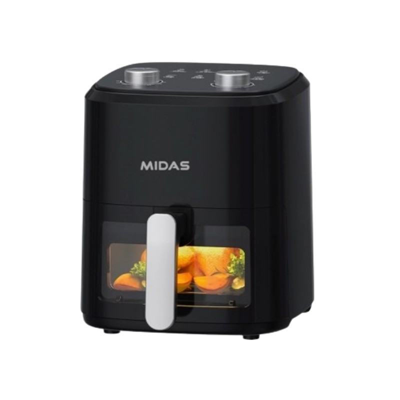 AIR FRYER MIDAS KAMBA 5,5LTS NEGRO