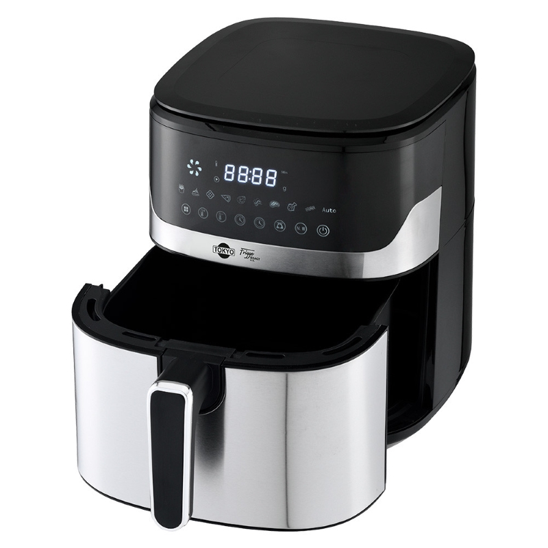 AIR FRYER TOKYO 2 EN 1 FRIGGE EXACT 6,5L C/BALANZA SUPERIOR 200°C 1600W