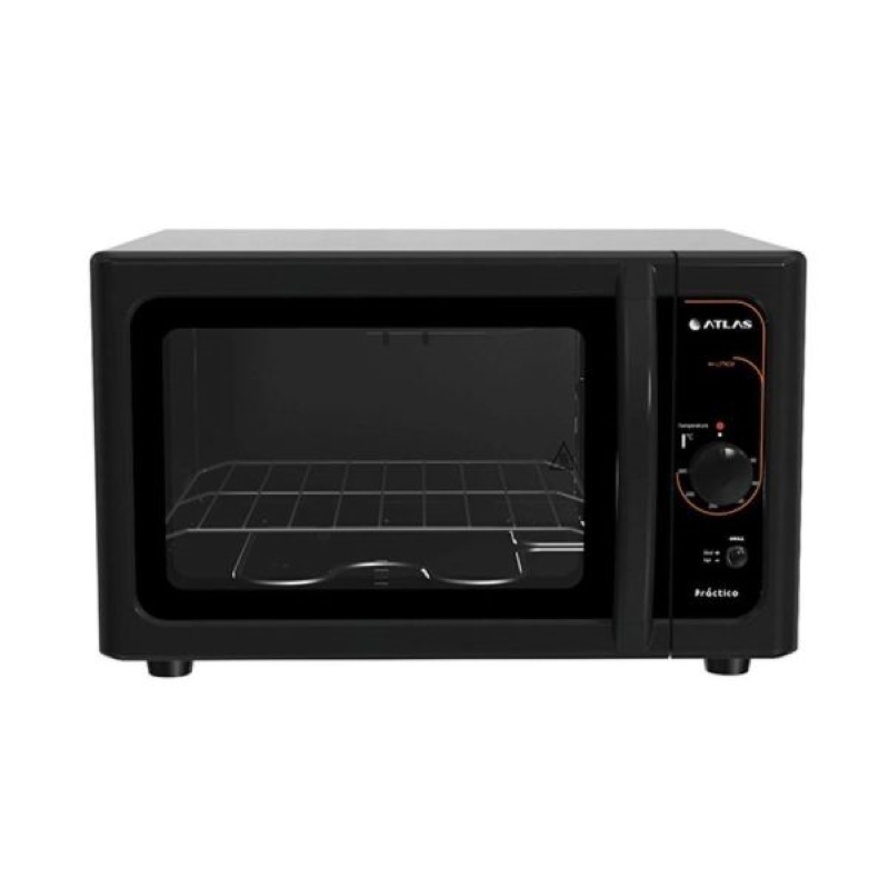 HORNO ATLAS ELECTRICO MODELO PRACTICO NEGRO 220V