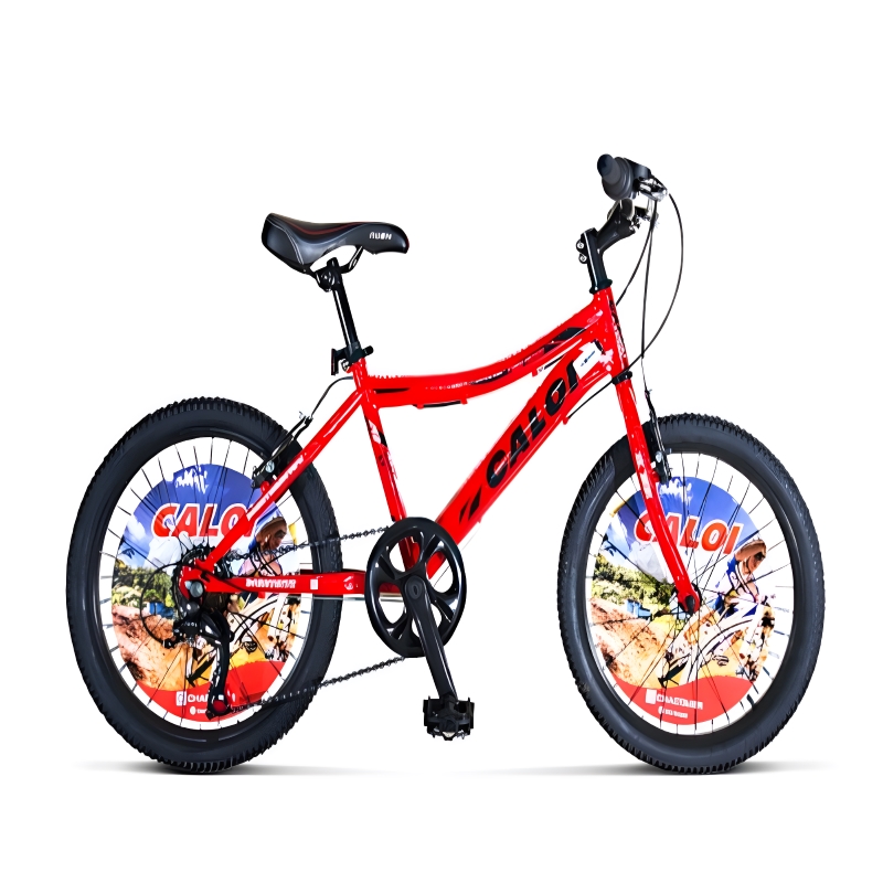 BICICLETA CALOI  ARO 20" ROJO