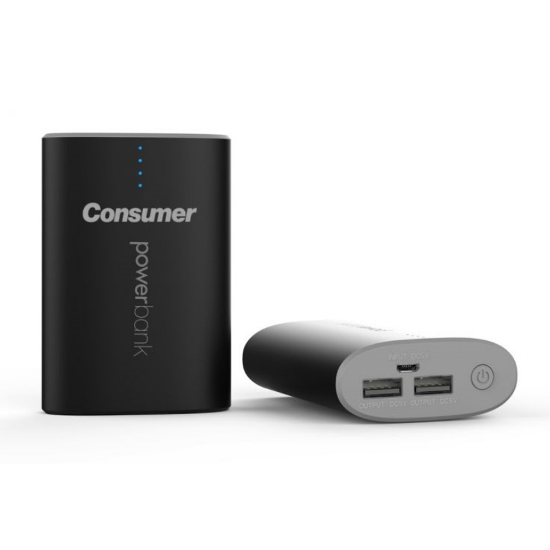 CARGADOR PORTATIL CONSUMER NEGRO