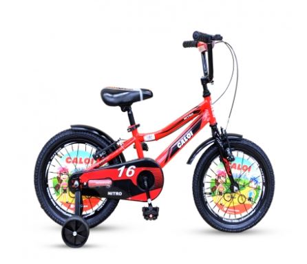 BICICLETA CALOI NITRO 16" ROJO