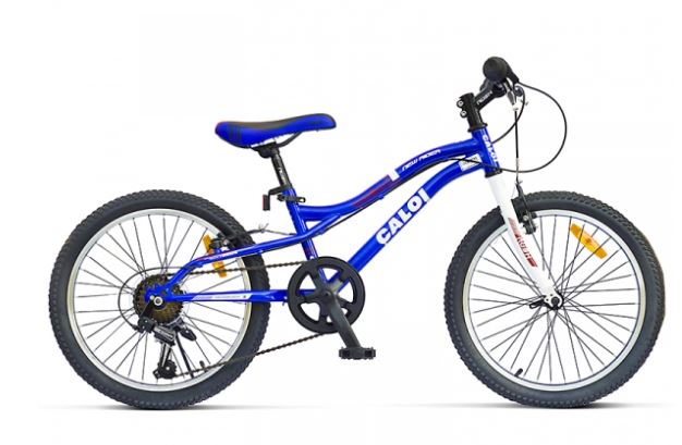 BICICLETA CALOI NEW RIDER 20" 6VEL AZUL