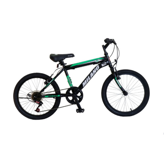 BICICLETA MILANO ACTION 20" NEGRO