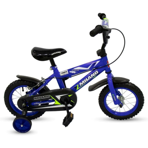 BICICLETA MILANO BAMBINO 12" AZUL