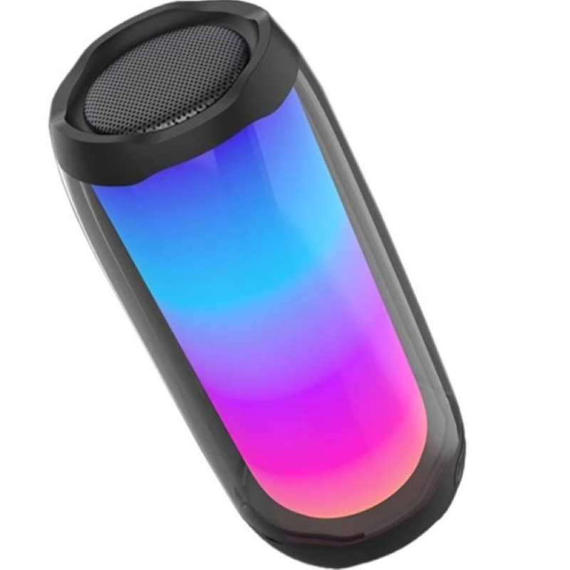 SPEAKER QUANTA LED RAINBOWFEST QTSBL20 10W/BT/LED/FM/USB NEGRO