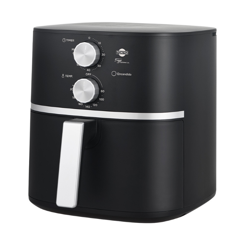 AIR FRYER TOKYO FRIGGE CYCLONE 5,2L 200°C ANTIADHERENTE TIMER 60 MIN