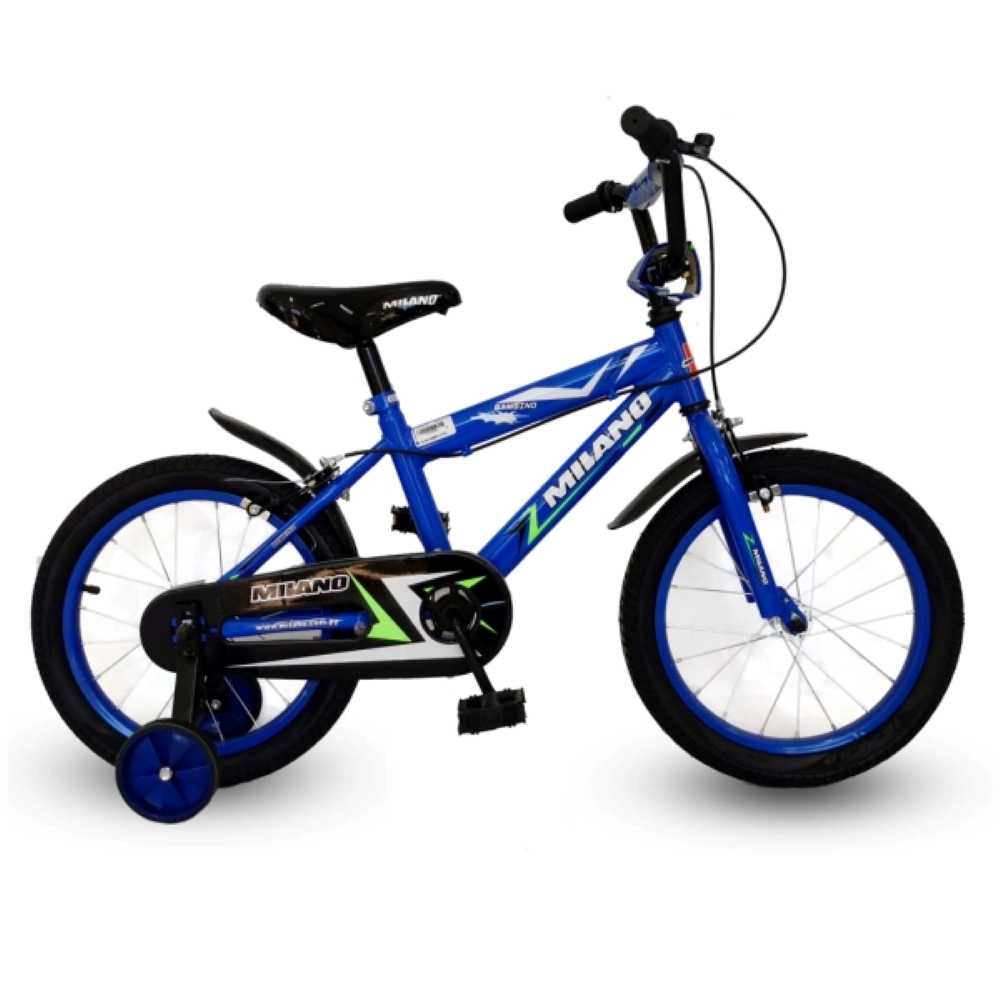 BICICLETA MILANO BAMBINO 16"AZUL