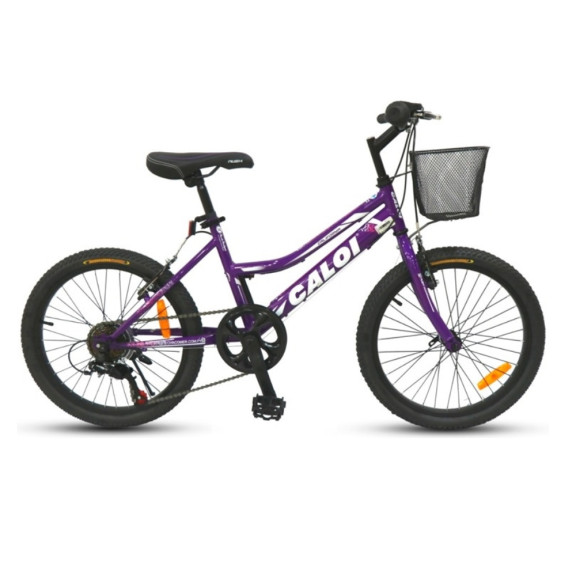 BICICLETA CALOI  ARO 20" LILA